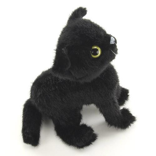 NAO’S stuff 黒猫 ぬいぐるみ イエローアイ 8㎝ レア ねこ雑貨 ぬいぐるみ】猫のぬいぐるみ ドロップス 黒猫 イエローアイ